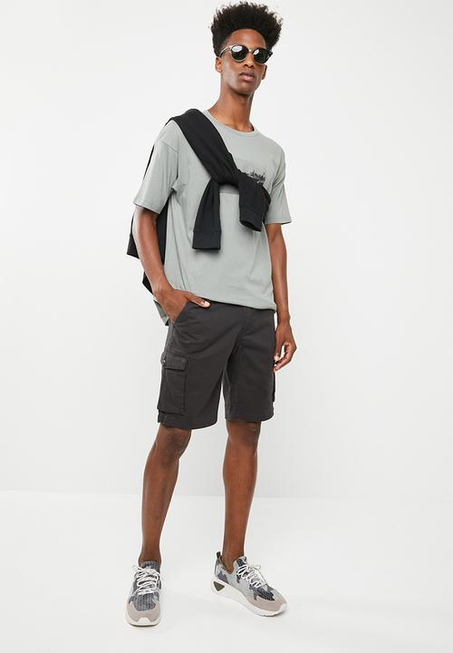 Superbalist - Utility cargo short - black 