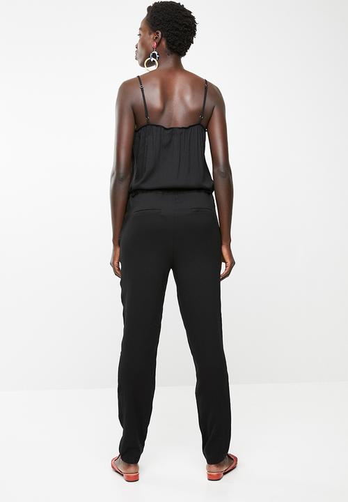 ONLY - Viva singlet lace jumpsuit - black