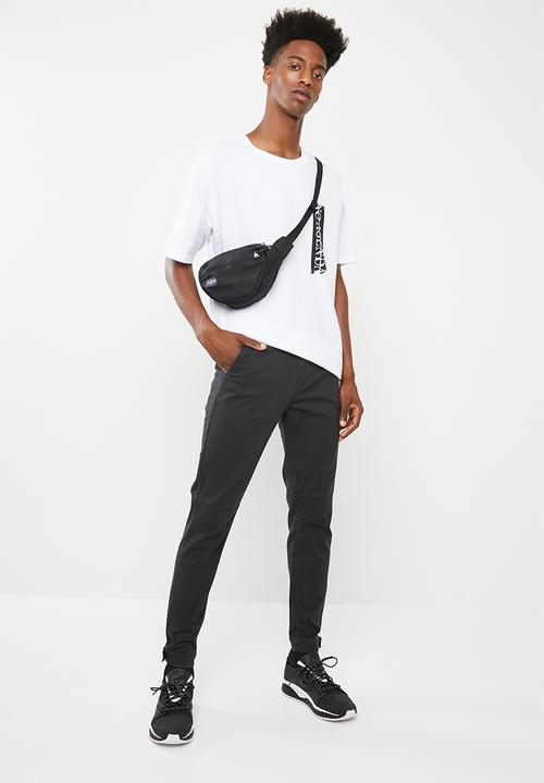 Superbalist - Slim utility pants - dark charcoal