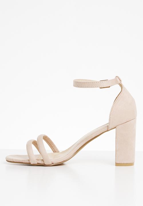 Superbalist - Ivy ankle strap heel - neutral