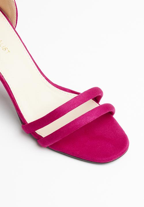 Superbalist - Ivy ankle strap heel - pink