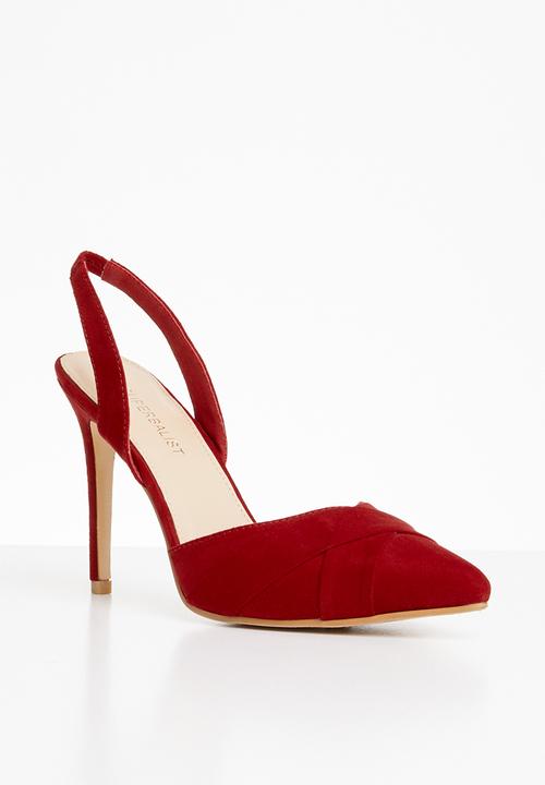 Superbalist - Alina slingback heel - red