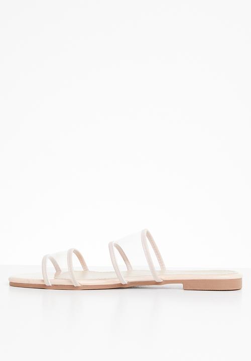 Superbalist - Lola perspex sandal - pale pink