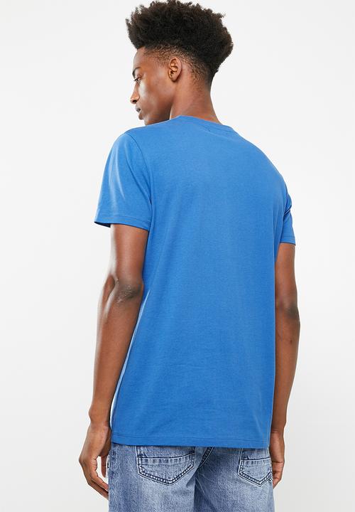Superbalist - Crew neck short sleeve tee 2 pack - black & blue 