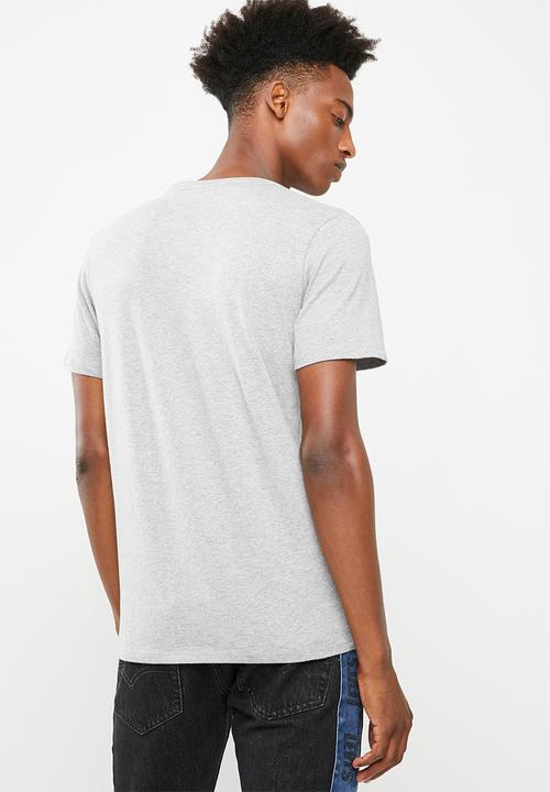 Levi’s® - Graphic set-in neck 2 Levis logo mid tone - grey