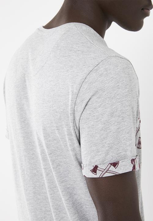 Brave Soul - Jasper T-shirt - grey