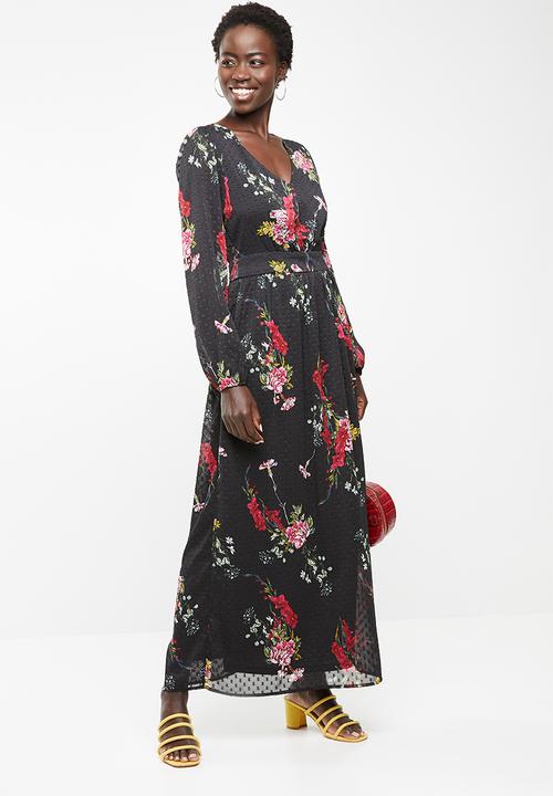 ONLY - Noel maxi dress - blue