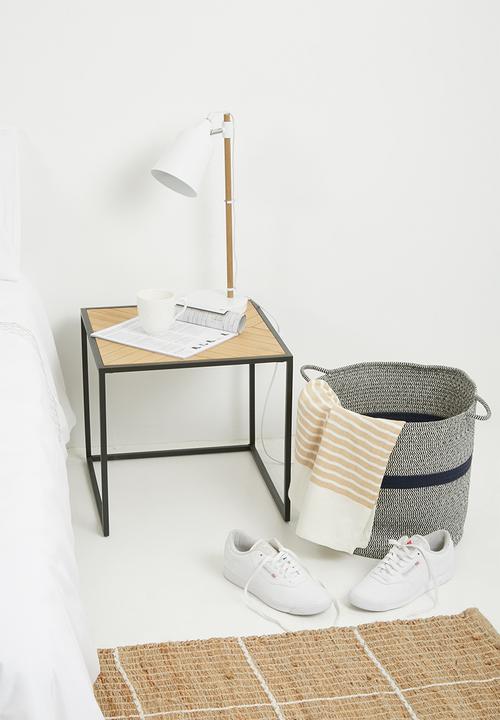 Sixth Floor - Cotton rope storage basket - large