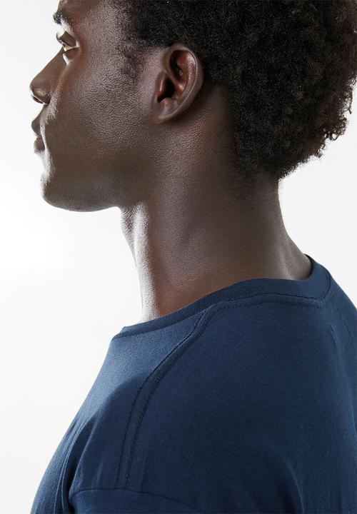 adidas Originals - adidas oversized cotton tee - navy & white