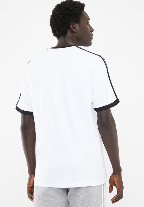 adidas Originals - Mens cali tee - white & black