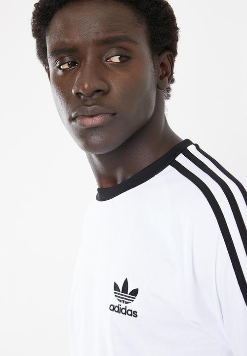 adidas Originals - Mens cali tee - white & black