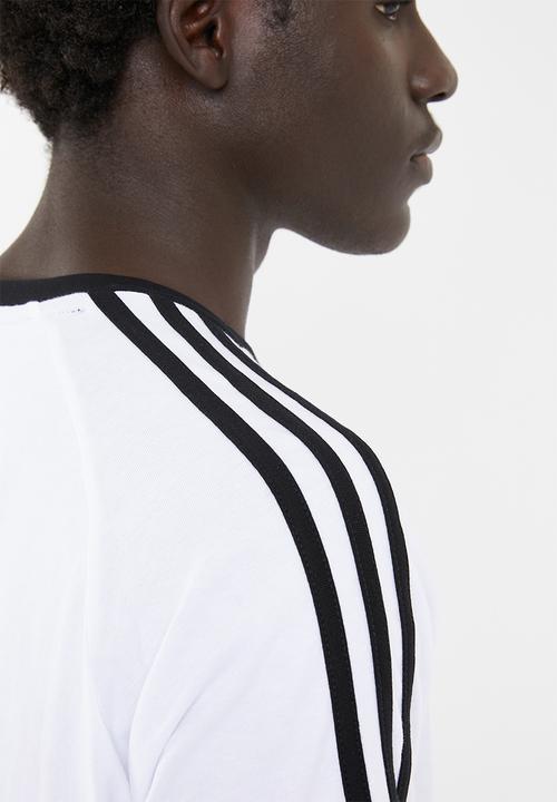 adidas Originals - Mens cali tee - white & black
