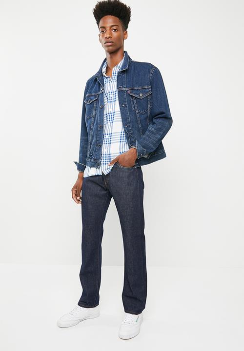 Levi’s® - 501 Levis original fit selvedge new chapter jeans - blue