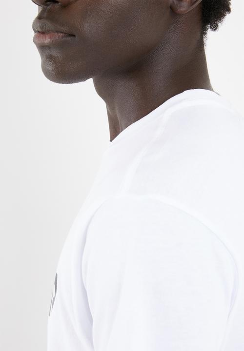 adidas Originals - Mens camo trefoil tee - white