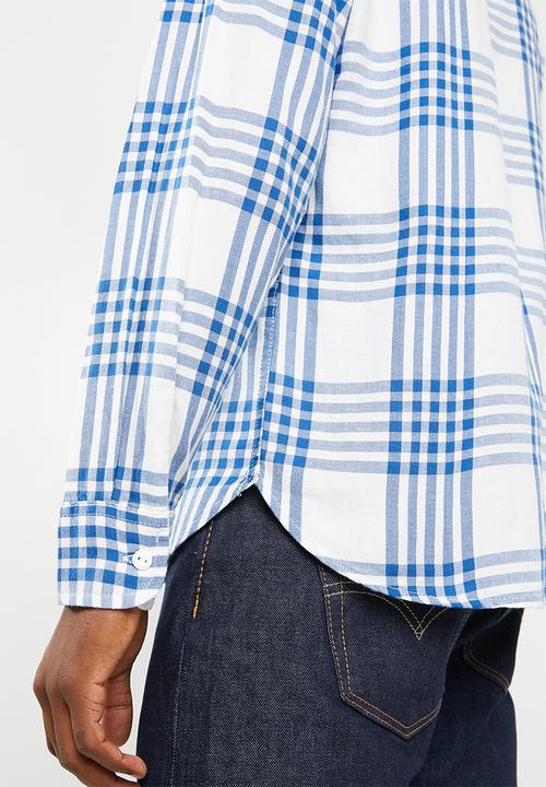 Levi’s® - Classic worker gopher galaxy shirt - blue & white