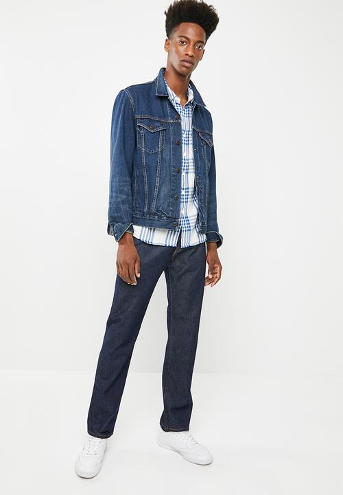 Levi’s® - Classic worker gopher galaxy shirt - blue & white