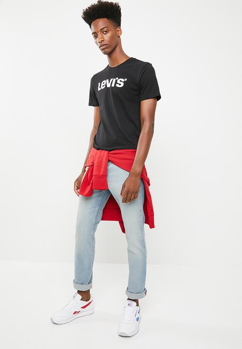 Levi’s® - Graphic short sleeve Levis logo tee - black 