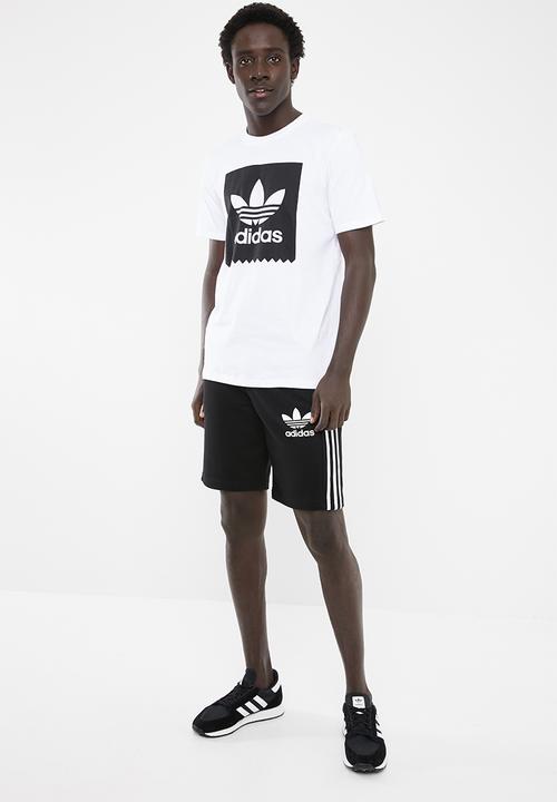 adidas Originals - Blackbird solid tee - white