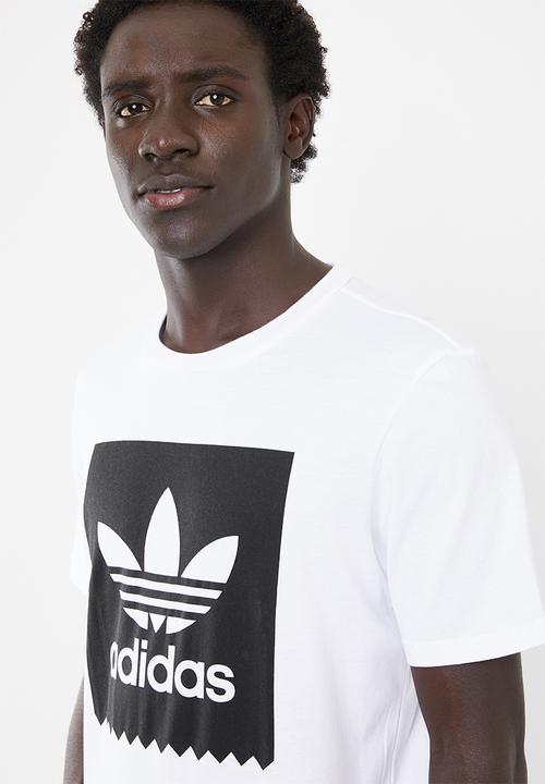 adidas Originals - Blackbird solid tee - white
