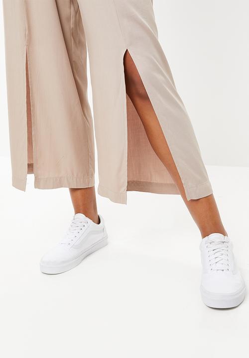 STYLE REPUBLIC - Wide leg paperbag pants  - beige