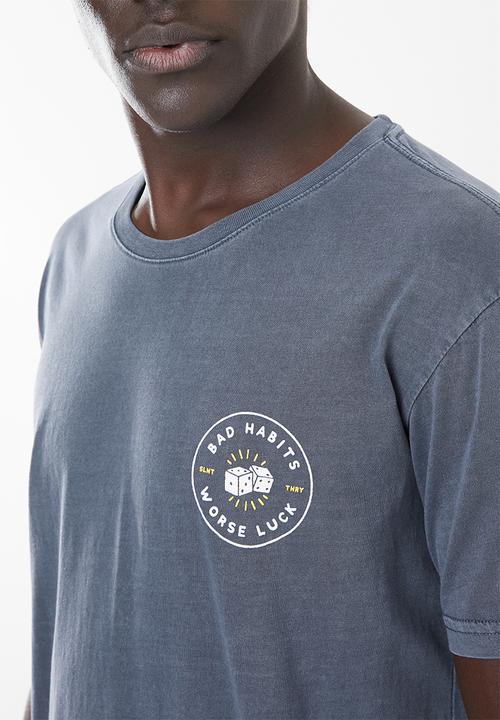 Silent Theory - Habits tee - navy