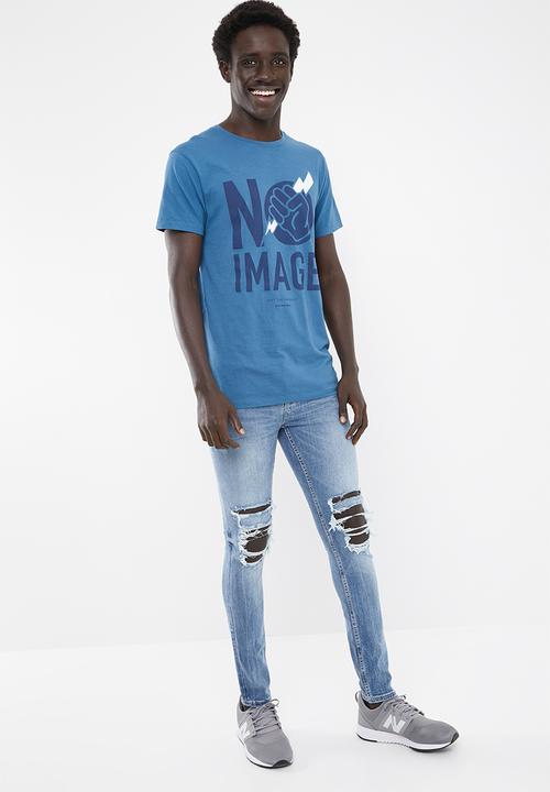 G-STAR - Hecker tee - blue