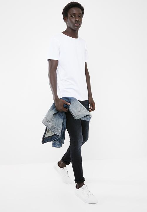 G-STAR - Oms zip tee - white