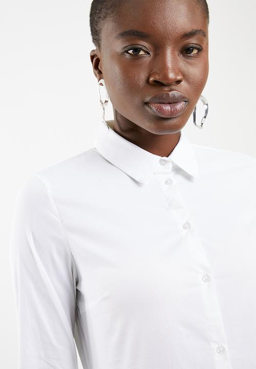 ONLY - Classic shirt - crisp white