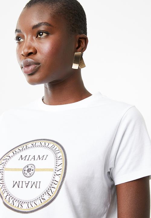 Superbalist - Miami tee - white