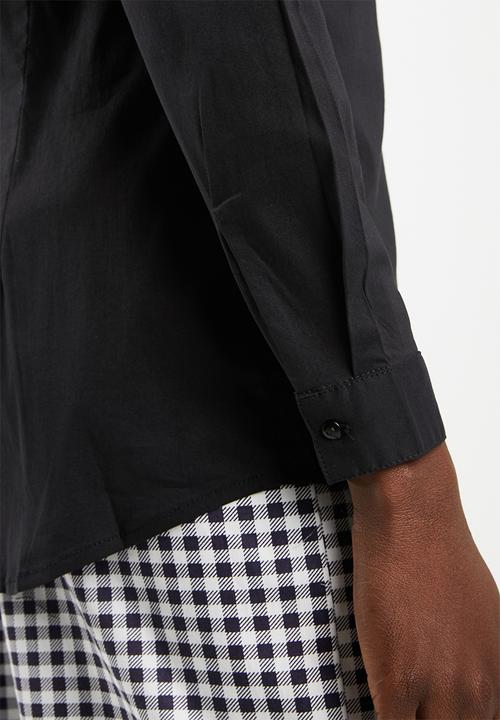 ONLY - Classic shirt - jet black