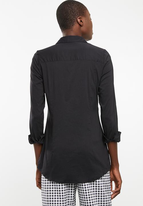 ONLY - Classic shirt - jet black