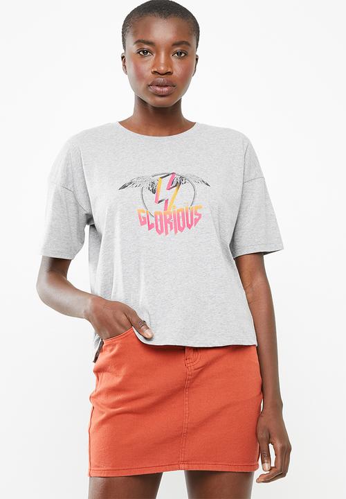 Superbalist - Glorious tee - grey 