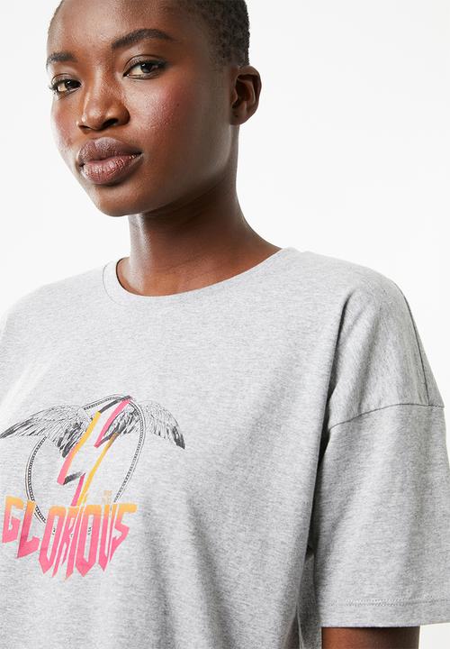Superbalist - Glorious tee - grey 