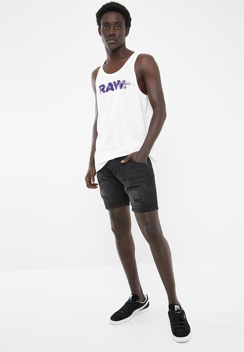 G-STAR - Broaf loose tank top - white 