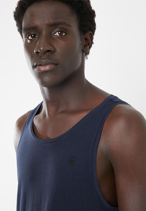 G-STAR - Finch grad tank - blue