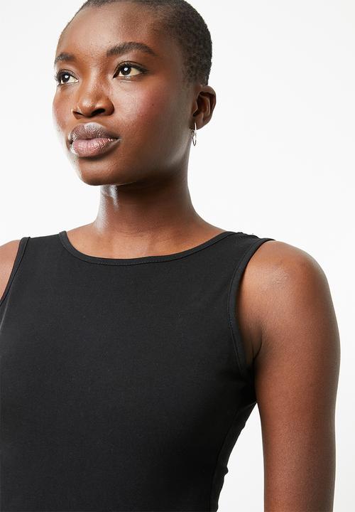 Superbalist - Bodysuit with low back - black 