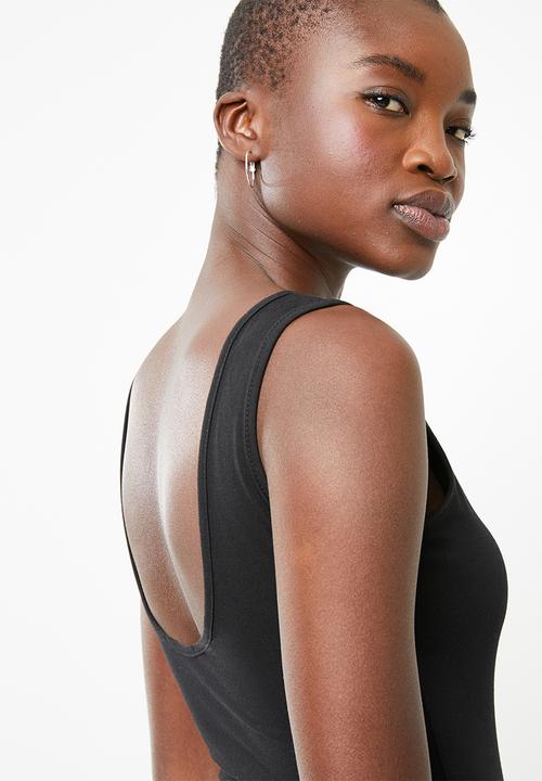 Superbalist - Bodysuit with low back - black 