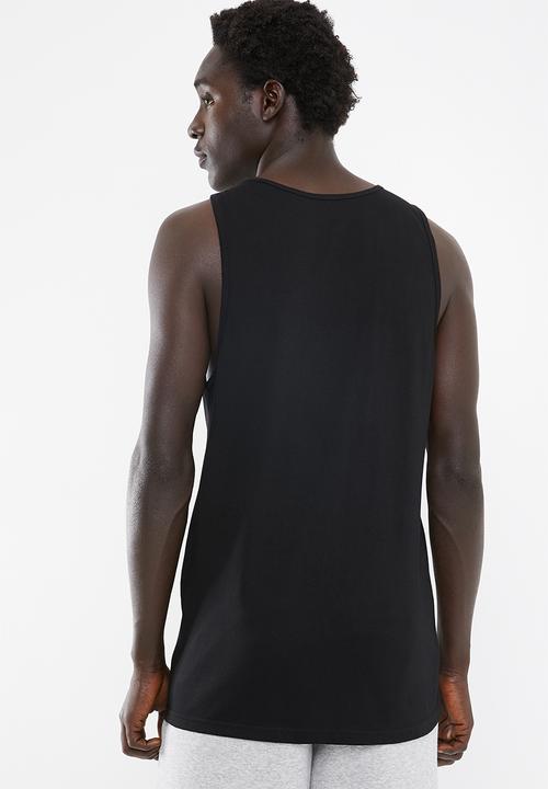 Vans - Vans print box tank black & white