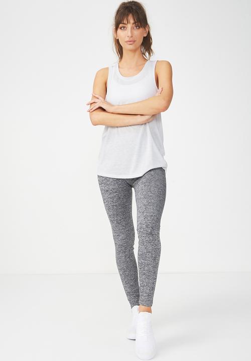 Cotton On - Slouchy scoop neck tank - grey 