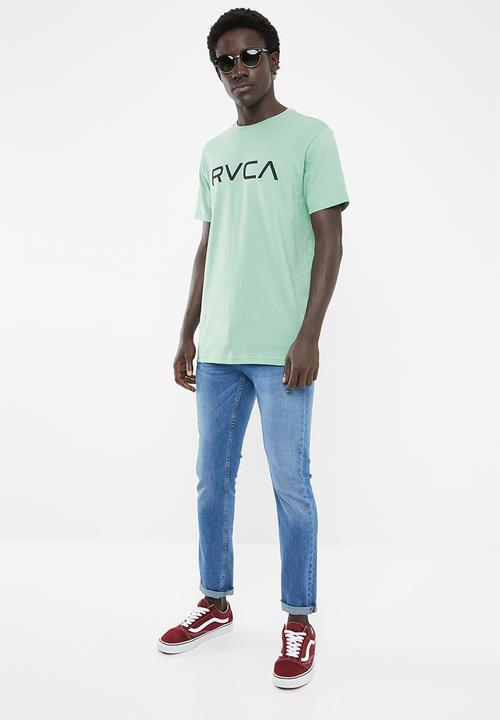 RVCA - Big RVCA cotton tee - green