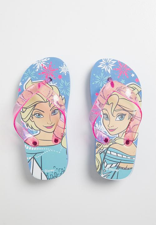 Character Fashion - Frozen wedge flops Multi-colour
