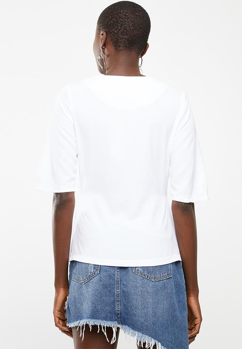 STYLE REPUBLIC - Wrap blouse - white