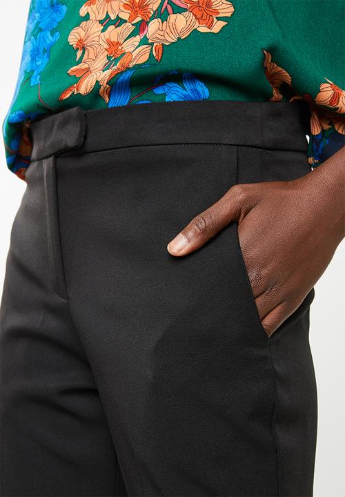 STYLE REPUBLIC - Longer length trouser - black