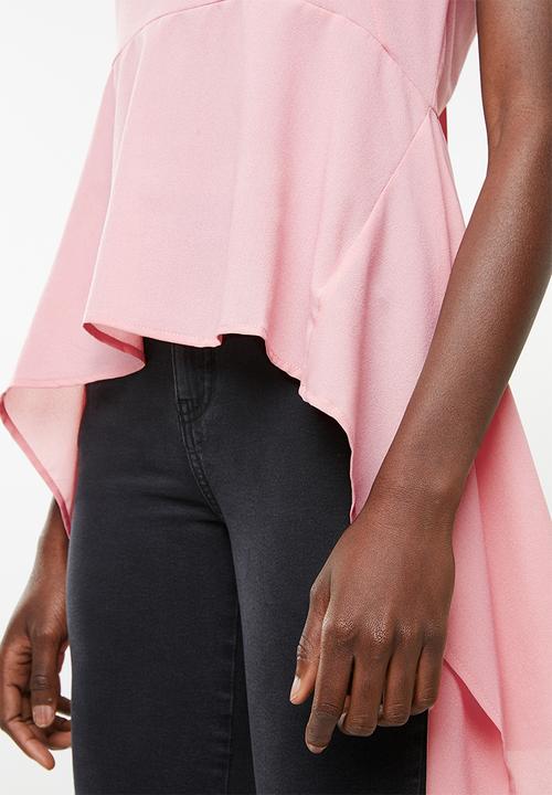 STYLE REPUBLIC - High neck kittybow blouse - pink