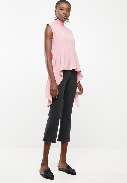 STYLE REPUBLIC - High neck kittybow blouse - pink