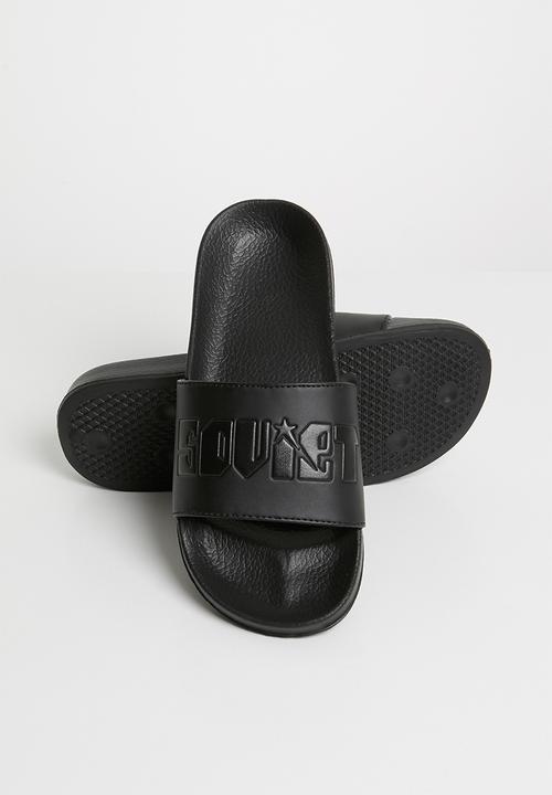 SOVIET - Seychelles slip on sandal - black