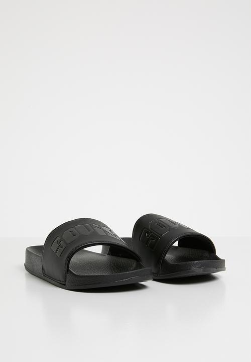 SOVIET - Seychelles slip on sandal - black