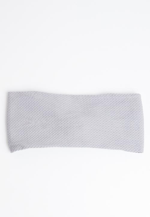 STYLE REPUBLIC - Knotted headband - grey