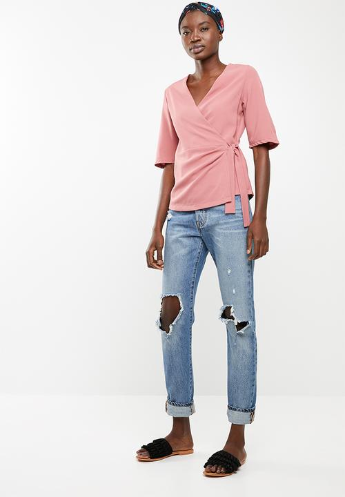 STYLE REPUBLIC - Wrap blouse - pink