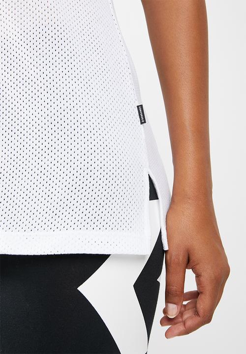 Converse - Chevron mesh tank - white
